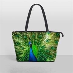 Peacock Peafowl Pattern Plumage Classic Shoulder Handbag by Pakrebo