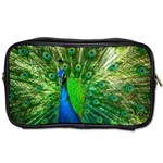 Peacock Peafowl Pattern Plumage Toiletries Bag (One Side) Front