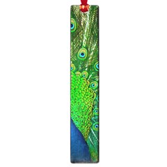 Peacock Peafowl Pattern Plumage Large Book Marks by Pakrebo