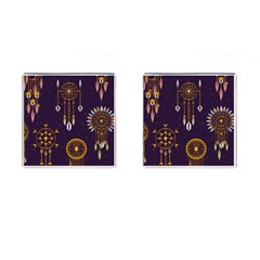 Background Non Seamless Pattern Cufflinks (square) by Pakrebo