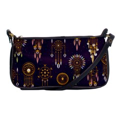 Background Non Seamless Pattern Shoulder Clutch Bag by Pakrebo