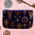 Background Non Seamless Pattern Large Coin Purse Front