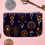 Background Non Seamless Pattern Large Coin Purse Back