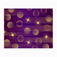 Background Purple Lines Decorative Small Glasses Cloth by Pakrebo