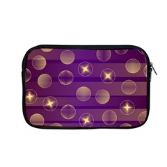 Background Purple Lines Decorative Apple Macbook Pro 13  Zipper Case by Pakrebo