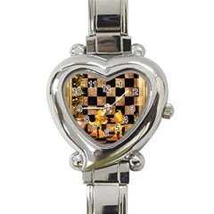 Cute Little Ducks Heart Italian Charm Watch by FantasyWorld7