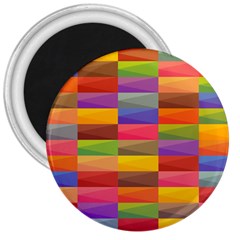 Abstract Background Geometric 3  Magnets by Mariart