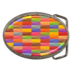 Abstract Background Geometric Belt Buckles