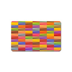 Abstract Background Geometric Magnet (name Card) by Mariart