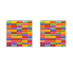 Abstract Background Geometric Cufflinks (square) by Mariart