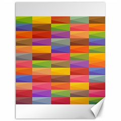 Abstract Background Geometric Canvas 12  X 16  by Mariart