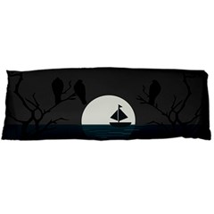 Birds Moon Moonlight Tree Animal Body Pillow Case (Dakimakura)