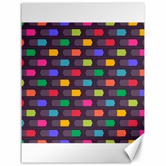 Background Colorful Geometric Canvas 12  X 16  by HermanTelo