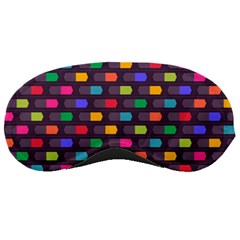 Background Colorful Geometric Sleeping Mask