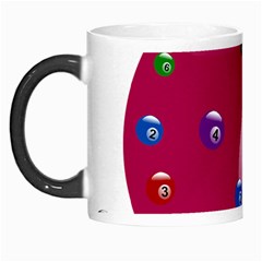 Billiard Ball Ball Game Pink Morph Mugs by HermanTelo