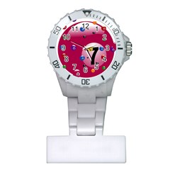 Billiard Ball Ball Game Pink Plastic Nurses Watch