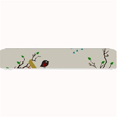 Birds Tree Animal Black Tree Small Bar Mats