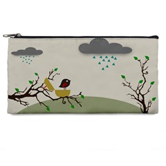 Birds Tree Animal Black Tree Pencil Cases