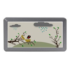 Birds Tree Animal Black Tree Memory Card Reader (mini)