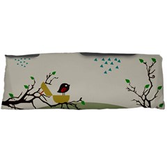 Birds Tree Animal Black Tree Body Pillow Case (dakimakura)