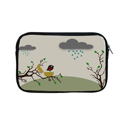 Birds Tree Animal Black Tree Apple Macbook Pro 13  Zipper Case