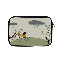 Birds Tree Animal Black Tree Apple Macbook Pro 15  Zipper Case by HermanTelo