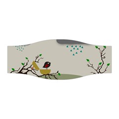 Birds Tree Animal Black Tree Stretchable Headband by HermanTelo