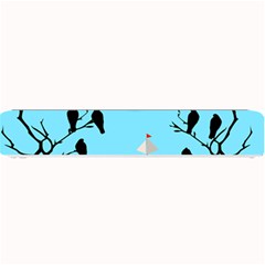 Birds Sun Tree Animal Black Tree Small Bar Mats by HermanTelo