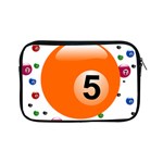 Billiard Ball Ball Game Pink Orange Apple iPad Mini Zipper Cases Front