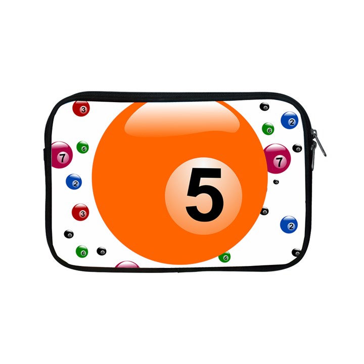 Billiard Ball Ball Game Pink Orange Apple iPad Mini Zipper Cases