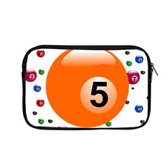 Billiard Ball Ball Game Pink Orange Apple Macbook Pro 13  Zipper Case