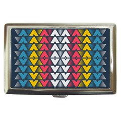 Background Colorful Geometric Unique Cigarette Money Case