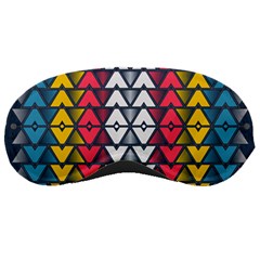 Background Colorful Geometric Unique Sleeping Mask