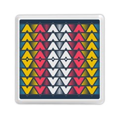 Background Colorful Geometric Unique Memory Card Reader (square)