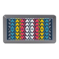 Background Colorful Geometric Unique Memory Card Reader (mini)