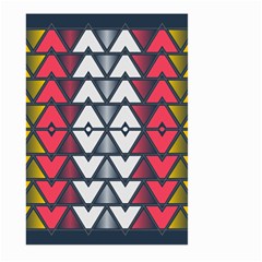 Background Colorful Geometric Unique Large Garden Flag (two Sides)