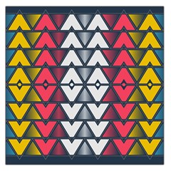 Background Colorful Geometric Unique Large Satin Scarf (square)