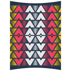 Background Colorful Geometric Unique Back Support Cushion