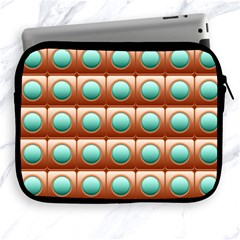 Abstract Circle Square Apple Ipad 2/3/4 Zipper Cases by HermanTelo