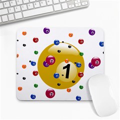 Billiard Ball Ball Game Large Mousepads