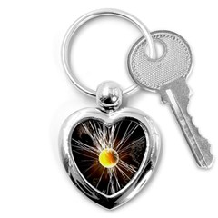 Abstract Exploding Design Key Chain (heart) by HermanTelo