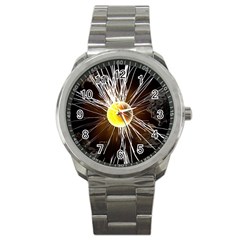 Abstract Exploding Design Sport Metal Watch by HermanTelo