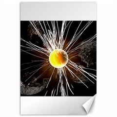 Abstract Exploding Design Canvas 20  X 30  by HermanTelo