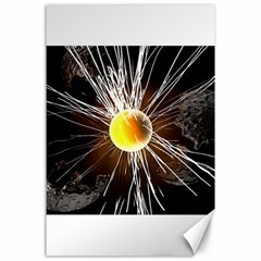 Abstract Exploding Design Canvas 24  X 36 