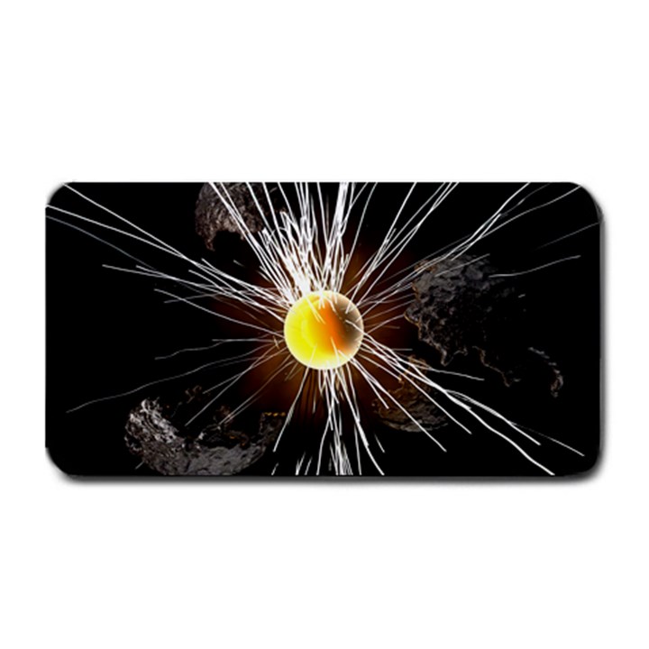 Abstract Exploding Design Medium Bar Mats