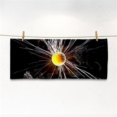 Abstract Exploding Design Hand Towel