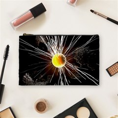 Abstract Exploding Design Cosmetic Bag (medium)