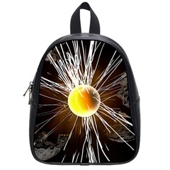 Abstract Exploding Design School Bag (small)