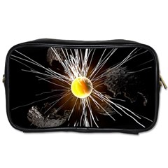 Abstract Exploding Design Toiletries Bag (one Side) by HermanTelo