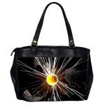 Abstract Exploding Design Oversize Office Handbag (2 Sides) Back